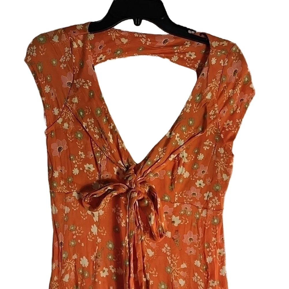 NWT Free People Floral Mini Dress Junior Size - Picture 3 of 4